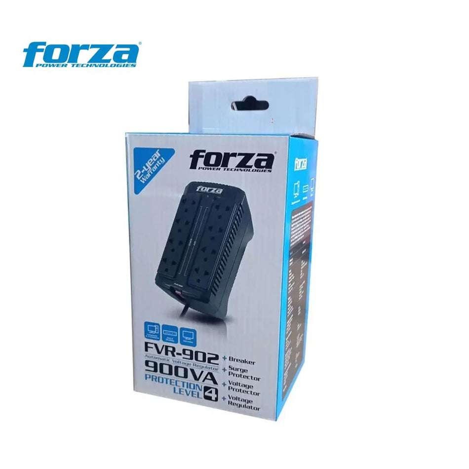 FORZA FVR-902 ESTABILIZADOR 900VA/450W