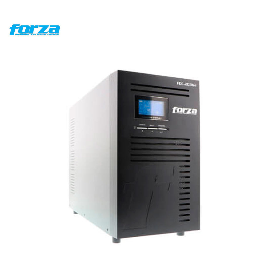 FORZA FDC-203K-I UPS ON-LINE TORRE 3000VA / 3000W 9 TOMAS 220V 40-70HZ