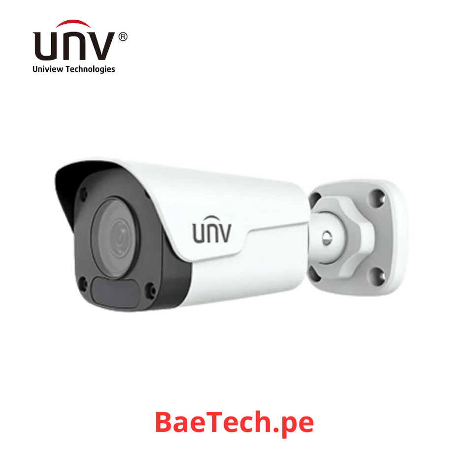 CÁMARA DE SEGURIDAD IP BALA LF 2MP METAL EASY BASIC UNV IPC2122LB-ADF28KM-G