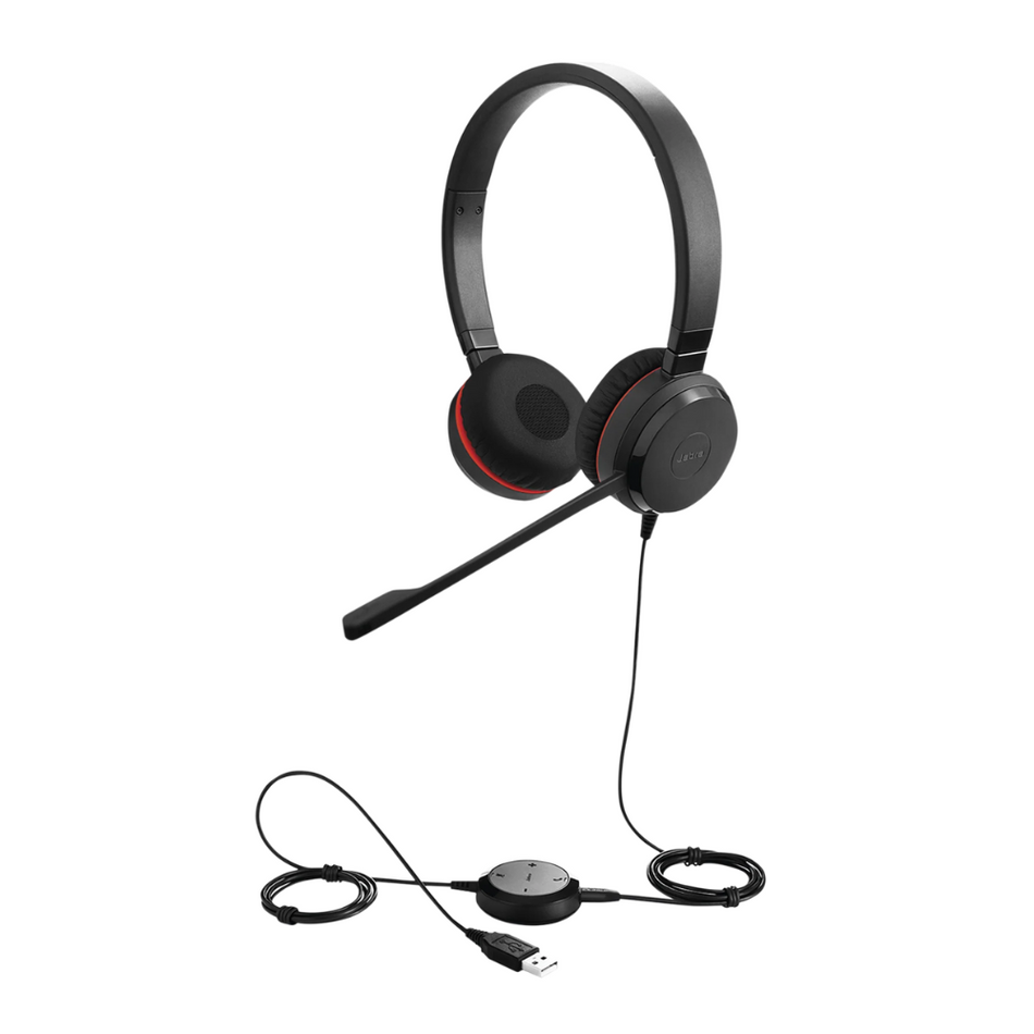 Auricular Jabra Evolve 20 UC Stereo - Profesional - 4999-829-209