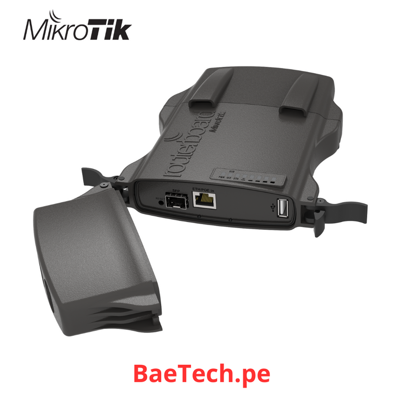 MIKROTIK RB922UAGS-5HPACD-NM - CPU NETMETAL5 720MHZ, 128MB RAM, UN PUERTO ETHERNET GIGABIT, INALÁMBRICO 802.11AC, UNA JAULA SFP, USB, CONECTORES RP-SMA PARA ANTENAS EXTERNAS Y ROUTEROS LICENCIA L4.