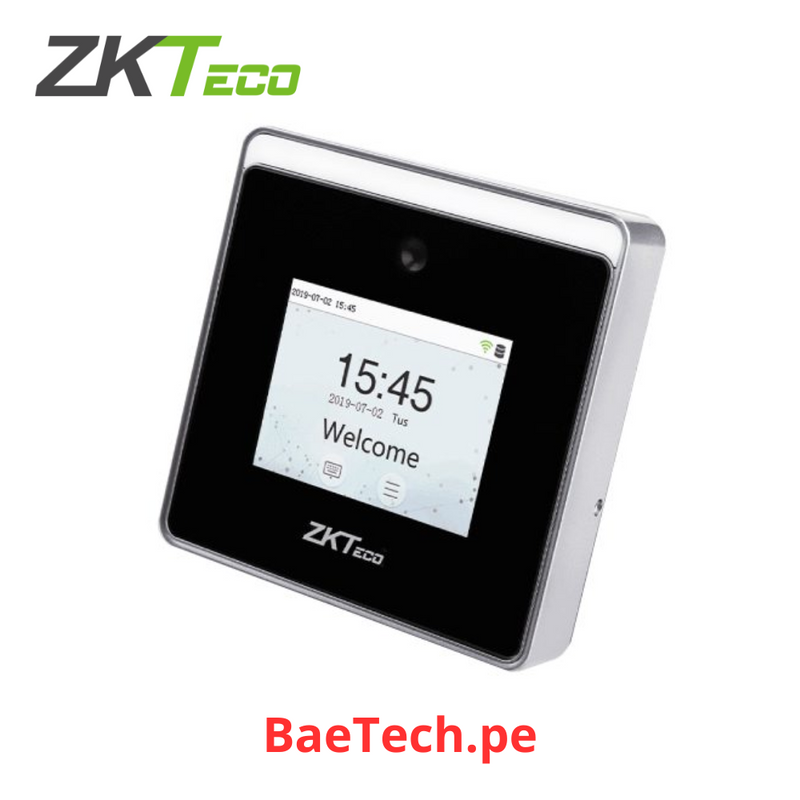 Control de Asistencia y Acceso biometrico de rostro. Wifi y cableado ZKTECO HORUS-TL2 Terminal para 800 usuarios.