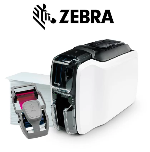 Zebra Impresora de Tarjetas / Fotochecks, Modelo ZC100, Impresión a una sola cara - Conexión USB