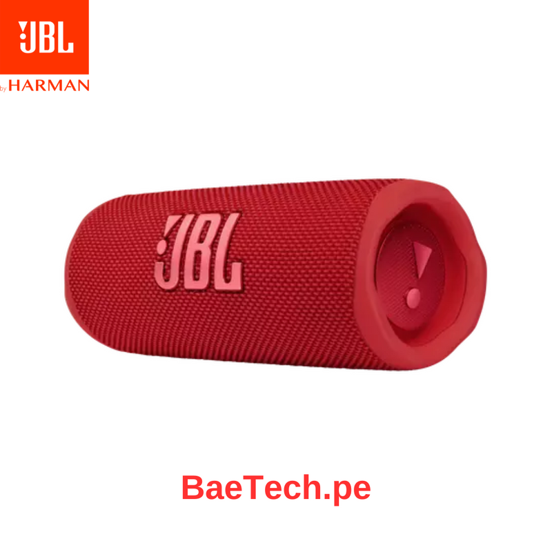 PARLANTE JBL FLIP 6  PORTÁTIL BLUETOOTH A PRUEBA DE AGUA - ROJO -  JBLFLIP6REDAM