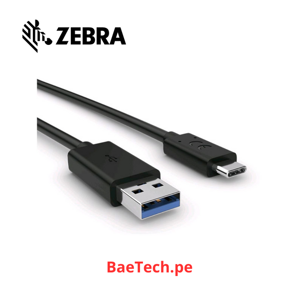 Zebra Cable de transferencia de datos - 1m USB/USB-C - para Portátil - CBL-TC5X-USBC2A-01