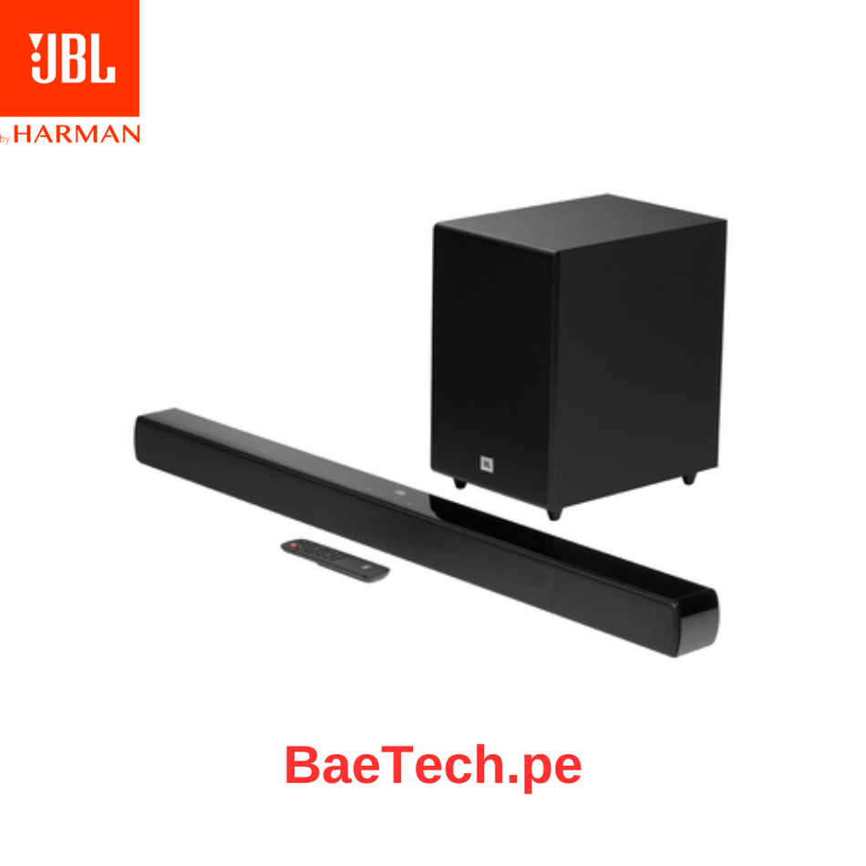 JBL CINEMA SB170 BARRA DE SONIDO DE 2.1 CANALES CON SUBWOOFER INALÁMBRICO -  JBLSB170BLKAM