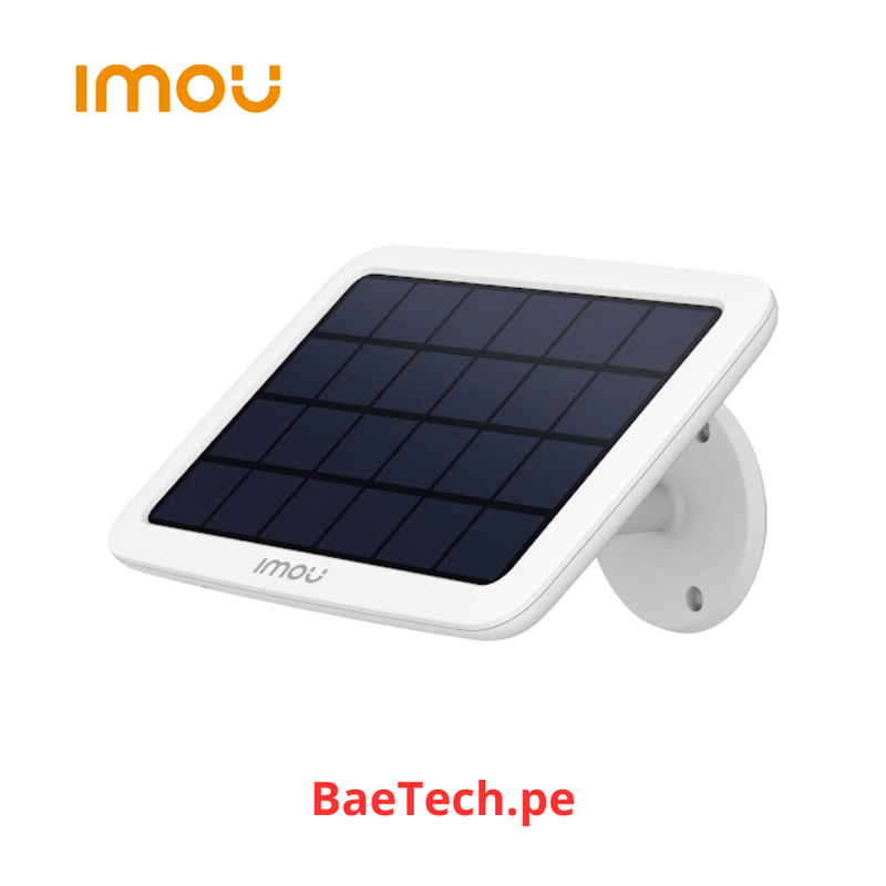 PANEL SOLAR CELL 2 & CELL GO - IP65 - CONEXION MICRO USB - FSP12 - IMOU