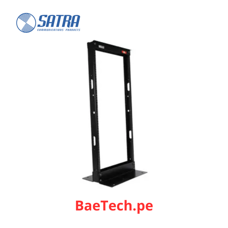 Rack de piso 1.20mts (24RU) SATRA 1103240001 de fierro