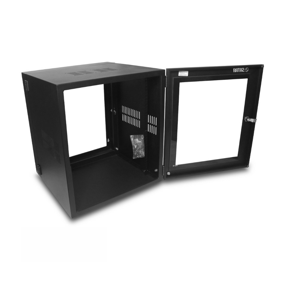 GABINETE DE PARED C/PUERTA PERFORADA  12RU 60X53X53 SATRA - 1105120001