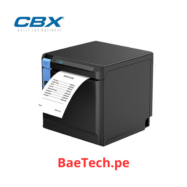 CBX-POS808W - IMPRESORA TICKETERA TERMICA CBX USB, WIFI, BLACK, INC FUENTE