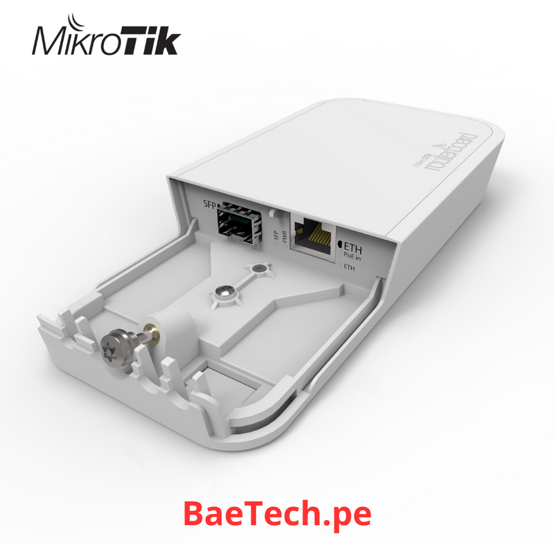 MIKROTIK RBFTC11 - CONVERTIDOR DE MEDIOS | 1X RJ45 1000MB/S, 1X SFP, 802.3AF/AT