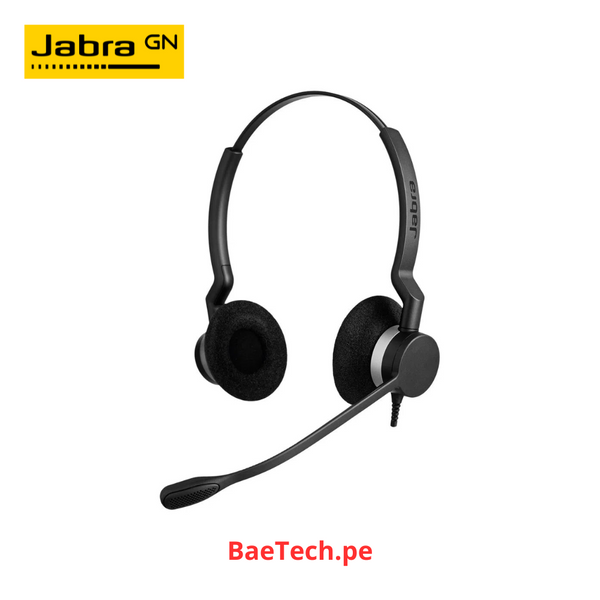 Auricular Jabra Headset Biz 2300 Wired - UC Duo (2399-829-109)