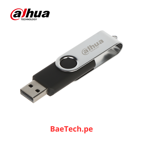 DAHUA Memoria USB 32GB 2.0. Ideal para descargar videos del grabador (XVR- NVR) - DH-USB-U116-20-32GB