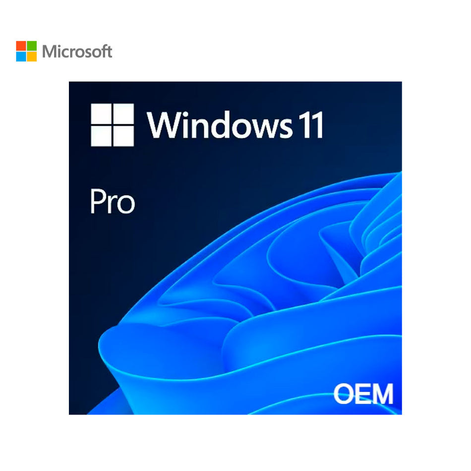 Sistema Operativo Microsoft Windows 11 Pro, 64 bits, español, 1pk, DSP OEM DVD
