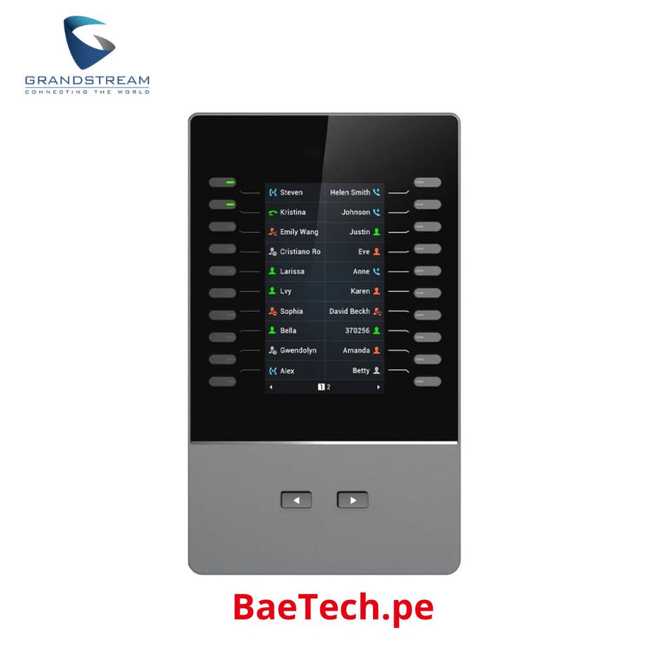 GRANDSTREAM GBX20 Modulo de expansión para usar con los modelos GRP2615, GRP2624, GRP2650, GRP2670, GXV3350 y GXV3450