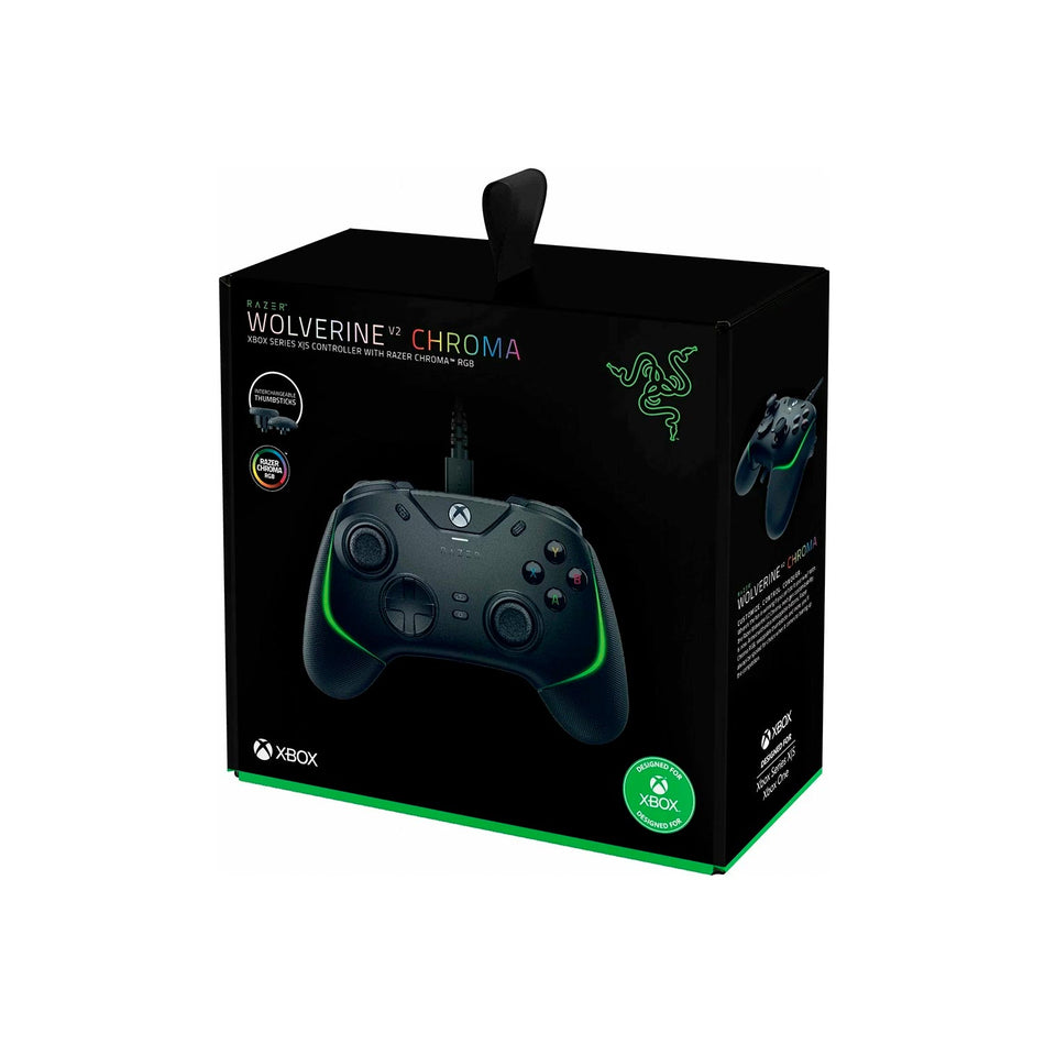 MANDO RAZER WOLVERINE V2 P/XB SERIES X BLACK (RZ06-03560100-R3U1)