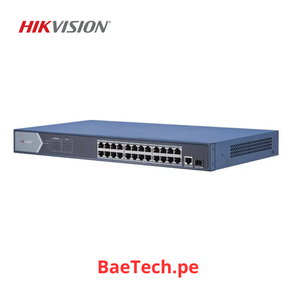Hikvision DS-3E0526P-E Switch Poe 24 Puertos Poe Gigabit