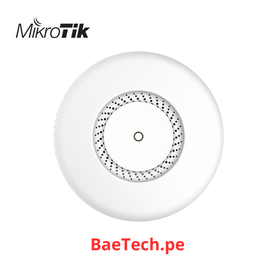 MIKROTIK RbcAPGi-5acD2nD - (cAP AC) PUNTO DE ACCESO / CLIENTE PARA INTERIOR DOBLE BANDA 802.11B/G/N/AC WAVE 2 HASTA 400 MW