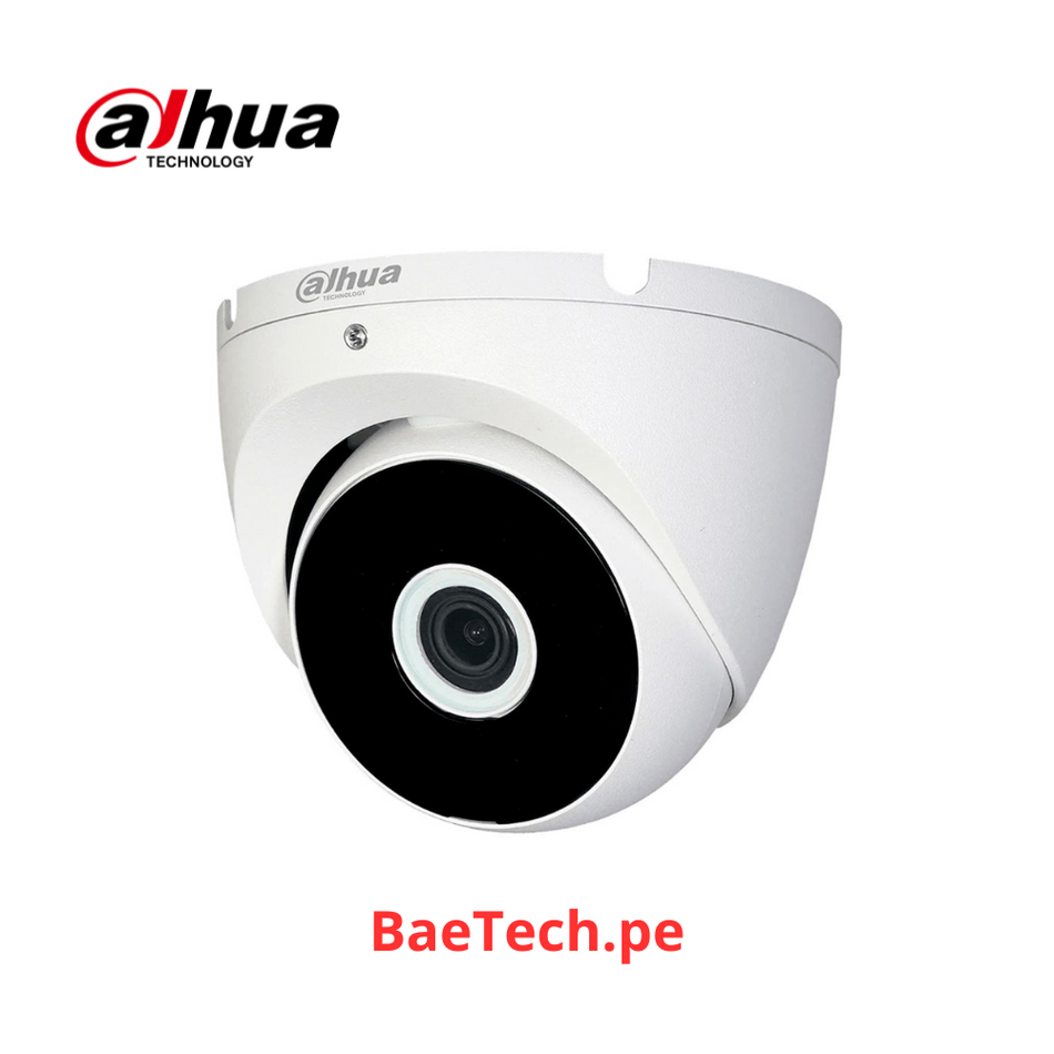 CÁMARA METALICA DOMO 720P 1MP DAHUA HAC-T2A11N-0280B