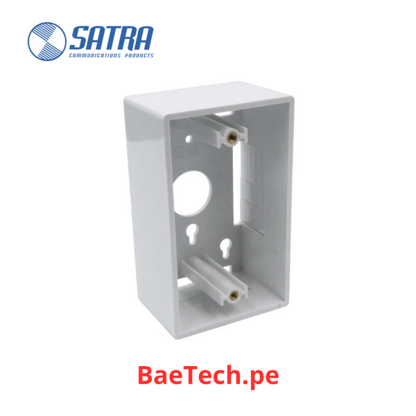 Caja modular adosable SATRA 0111044501 2x4" (69.7 x 83.34 mm) Profundidad de 1.45″ (36.8mm)