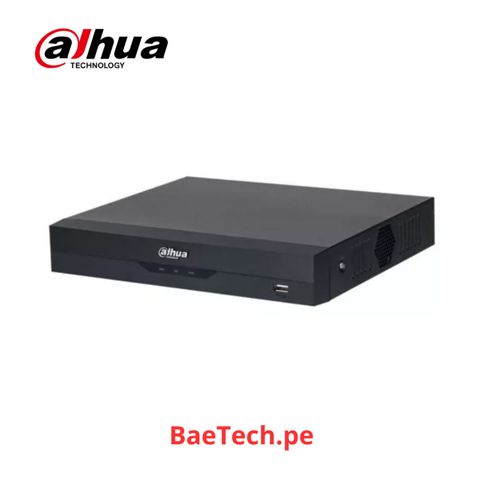 DAHUA XVR5104HS-4KL-I3 - GRABADOR XVR 4 CANALES/ 4K/ 1HDD-10TB/IA/IOT