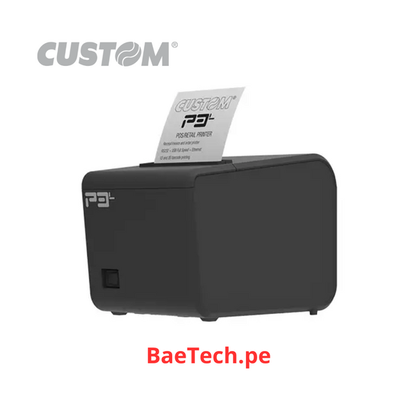 Custom Impresora Térmica P3L USB Ethernet 80mm 250mms 911MX010100733