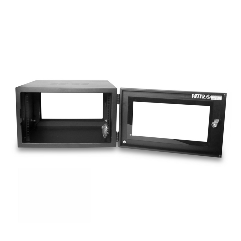 GABINETE DE PARED C/PUERTA PERFORADA 8RU 42X53X53 SATRA - 1105080001