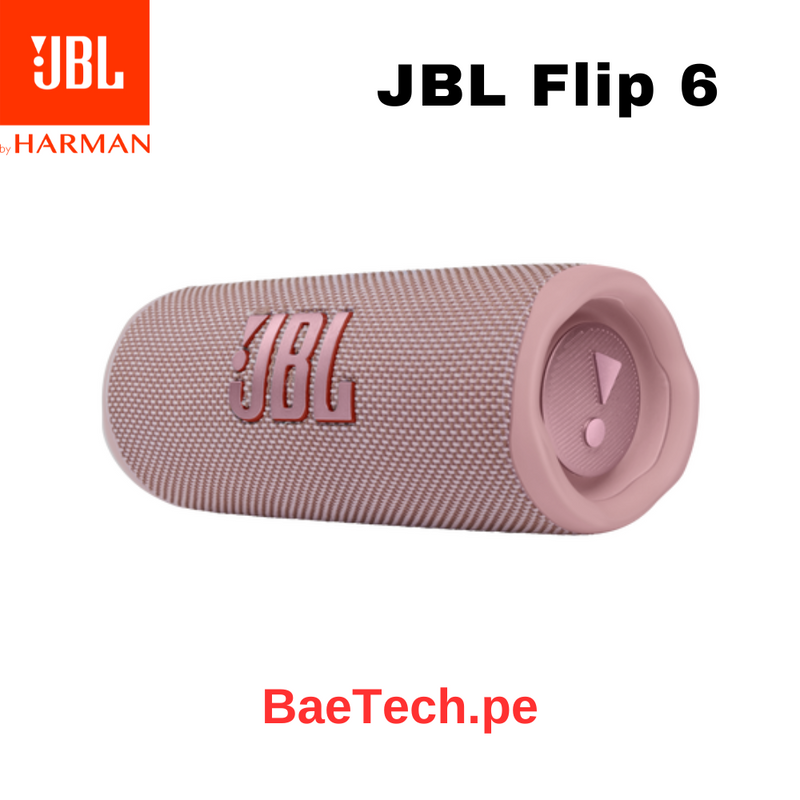 PARLANTE FLIP 6 PORTÁTIL BLUETOOTH A PRUEBA DE AGUA -  JBLFLIP6PINKAM - ROSA