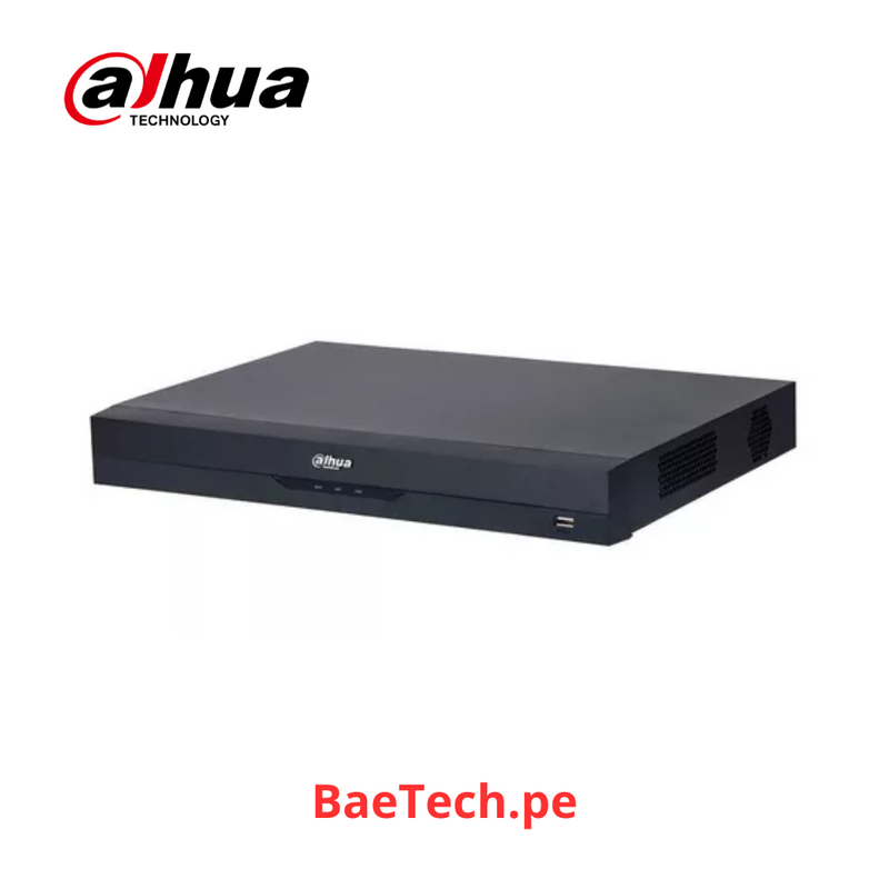 DAHUA XVR5216AN-4KL-I3 - GRABADOR XVR 16 CANALES/4K/2 HDD- 10 TB/IA