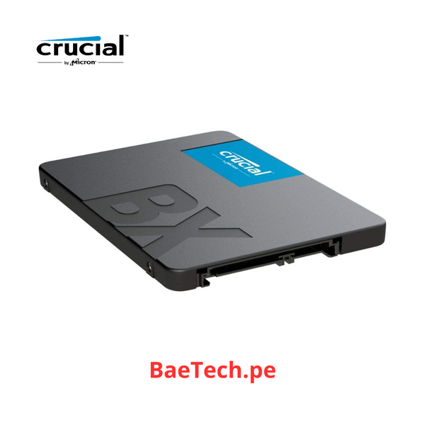 DISCO SOLIDO SSD CRUCIAL BX500 500GB SATA 2.5 3D NAND CT500BX500SSD1