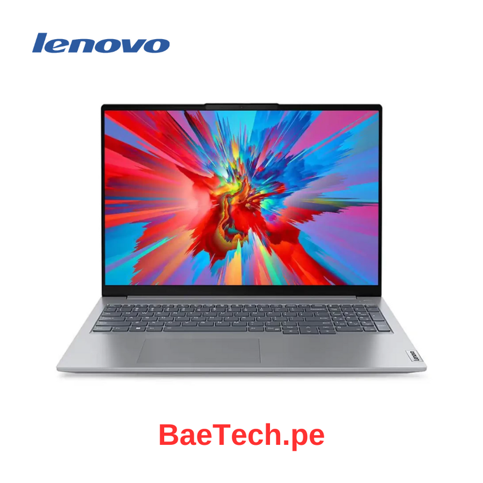 Laptop Lenovo ThinkBook 16 G6 IRL 21KH00F4LM 40.6cm (16") - WUXGA - Intel Core i7 13a Gen i7-13700H - 16GB - 512GB SSD - Español Teclado - Gris