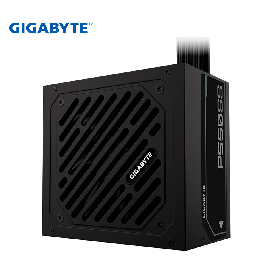 Fuente de alimentación Gigabyte P550SS, 550W, 80 PLUS Silver, Formato ATX.