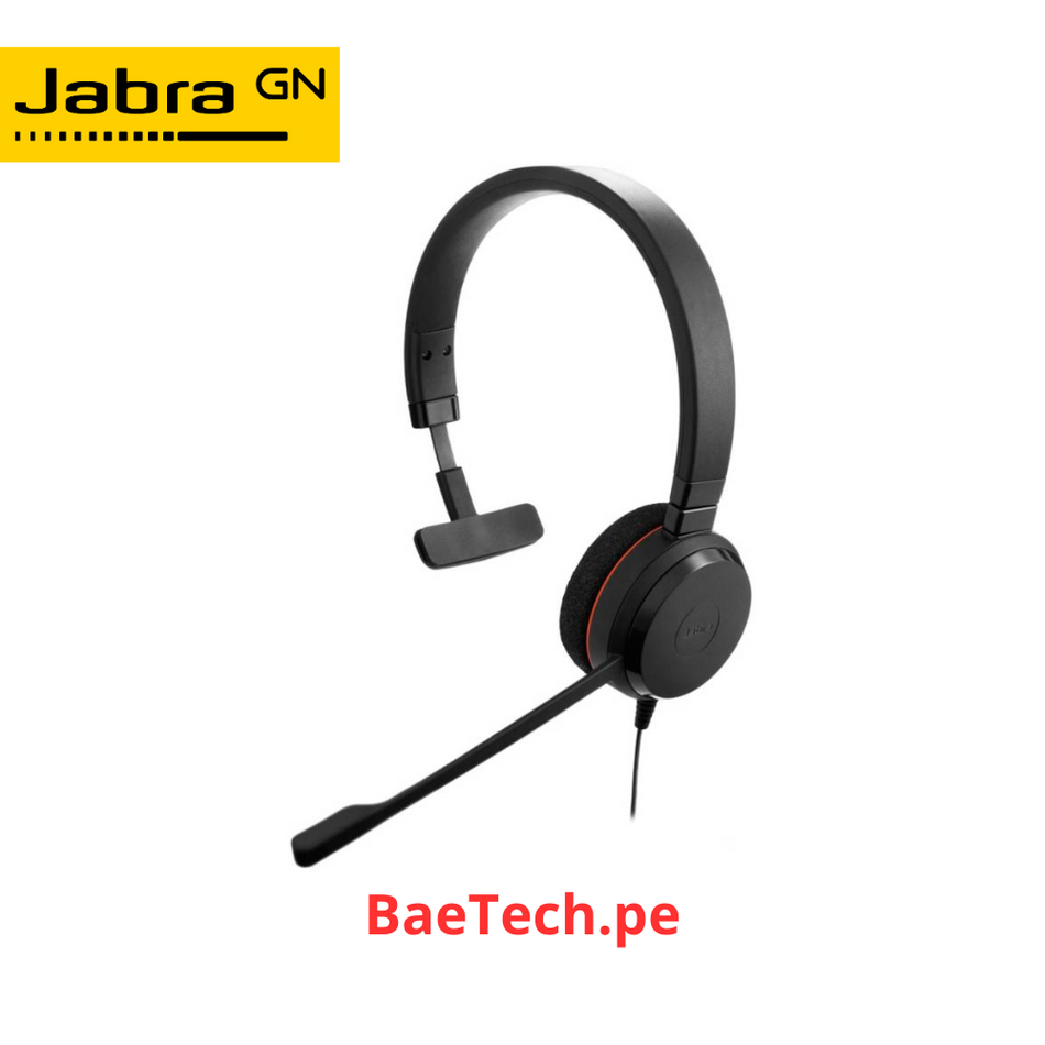 AUDIFONO CON MICROFONO JABRA EVOLVE 20 MONO NEGRO (4993-823-109)-USB