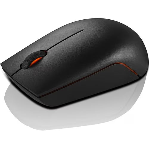 Mouse óptico inalámbrico Lenovo 300, 1000 dpi, Receptor USB, negro