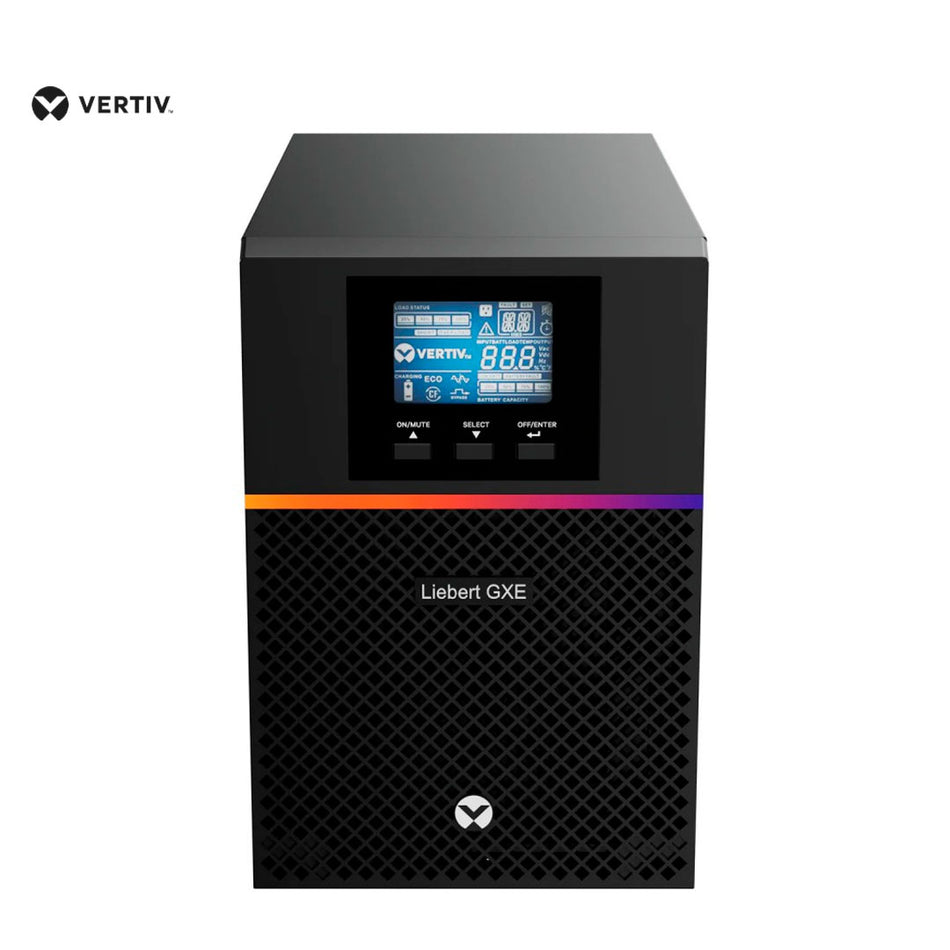 UPS VERTIV Liebert GXE3-1000IMT, 1000VA, 900W, 230V, Doble Conversion, LCD