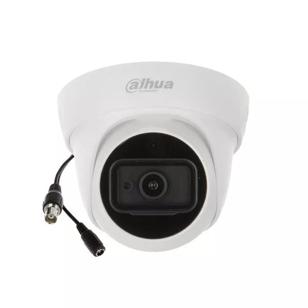 Camara de vigilancia 2MP DAHUA HAC-HDW1200TL-A-S4 domo HDCVI FULL HD 2.8mm microfono incorporado IR 30mts