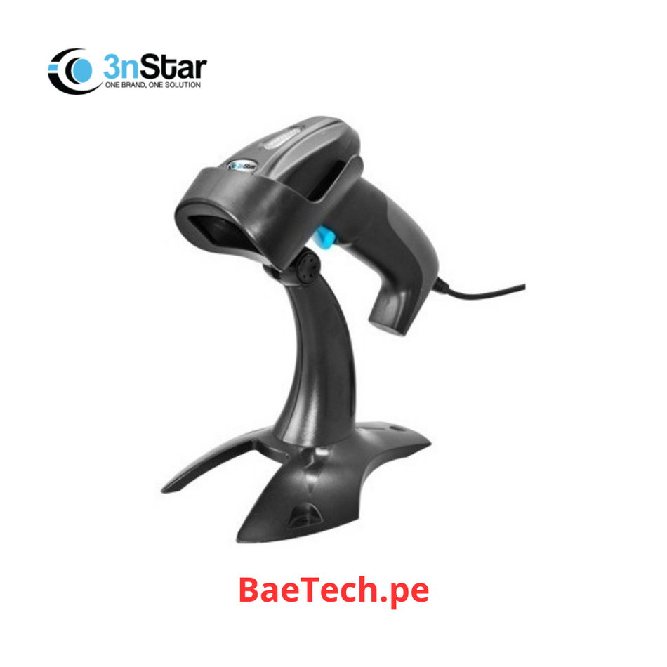 LECTOR DE CODIGO DE BARRA 3NSTAR SC410 2D USB CON BASE