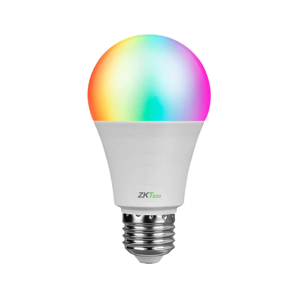 ZKTECO LB1(E27) - FOCO LED RGB WIFI INTELIGENTE PERMITE CAMBIO DE COLORES