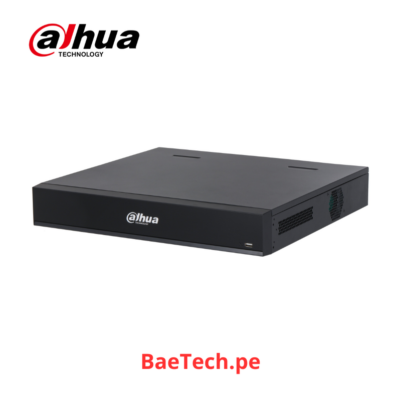 DAHUA DH-XVR7416L-4K-I2 - GRABADOR XVR PRO DE 16 CANALES 4K/ 4 HDD- 10 TB/ IA