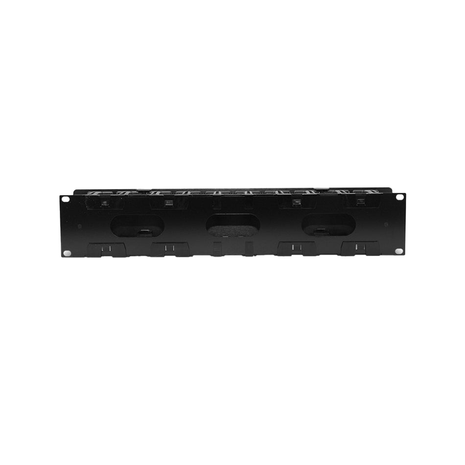 SIEMON HCM-4-2U Ordenador de Cables, Horizontal Frontal 2 RU, 101mm de fondo