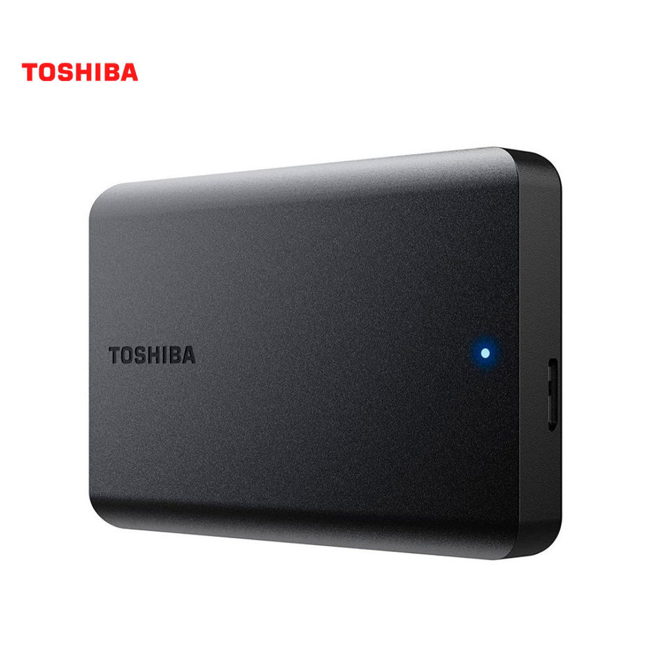 Disco duro externo Toshiba Canvio Basic, 2TB, USB 3.0, 2.5", Negro