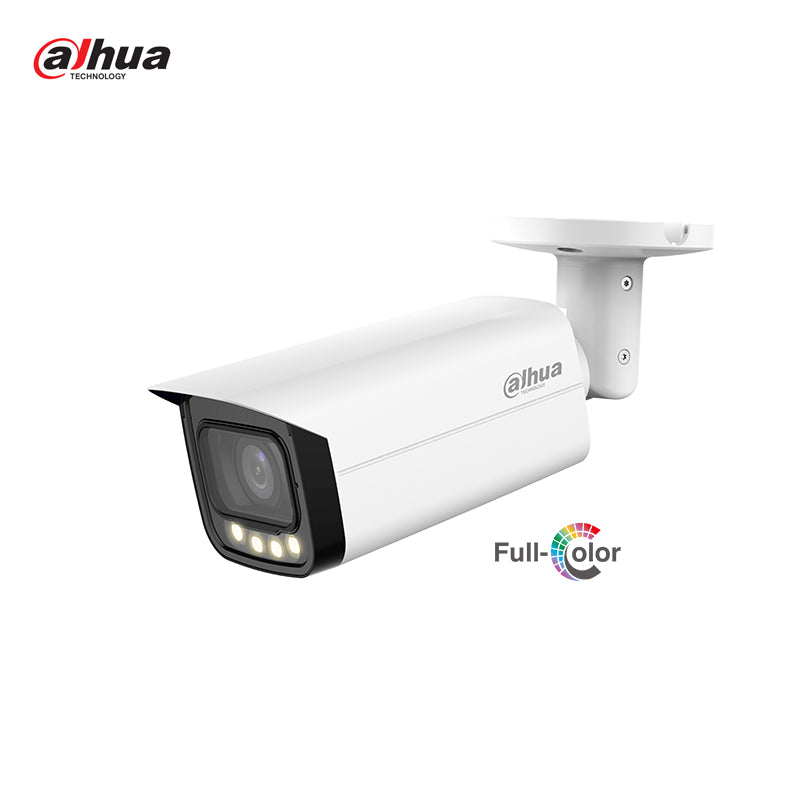 Camara de vigilancia 2MP DAHUA HAC-HFW1239TU-Z-A-LED-S2 tubo HDCVI FULL HD motorizado FULL COLOR LED 60mts microfono incluido
