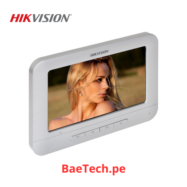 Monitor analogico HIKVISION DS-KH2220 pantalla lcd tactil 7" para usar con videoportero