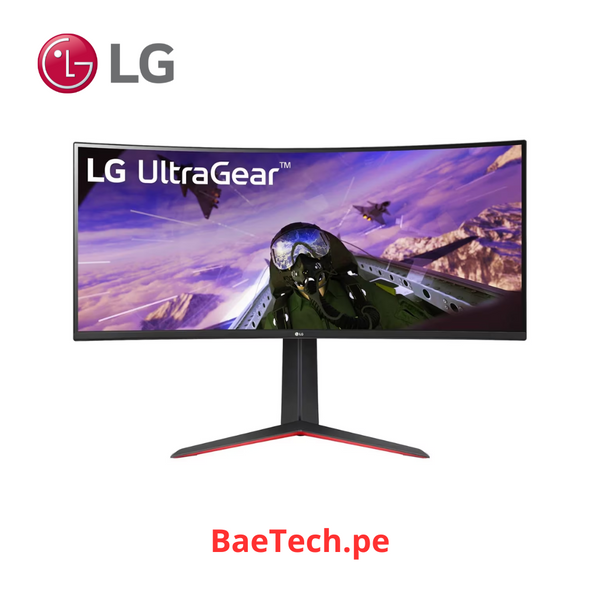 Monitor Gaming LG UltraGear Curvo (1800R) 34GP63A-B 34" UltraWide QHD (3440x1440) Panel VA