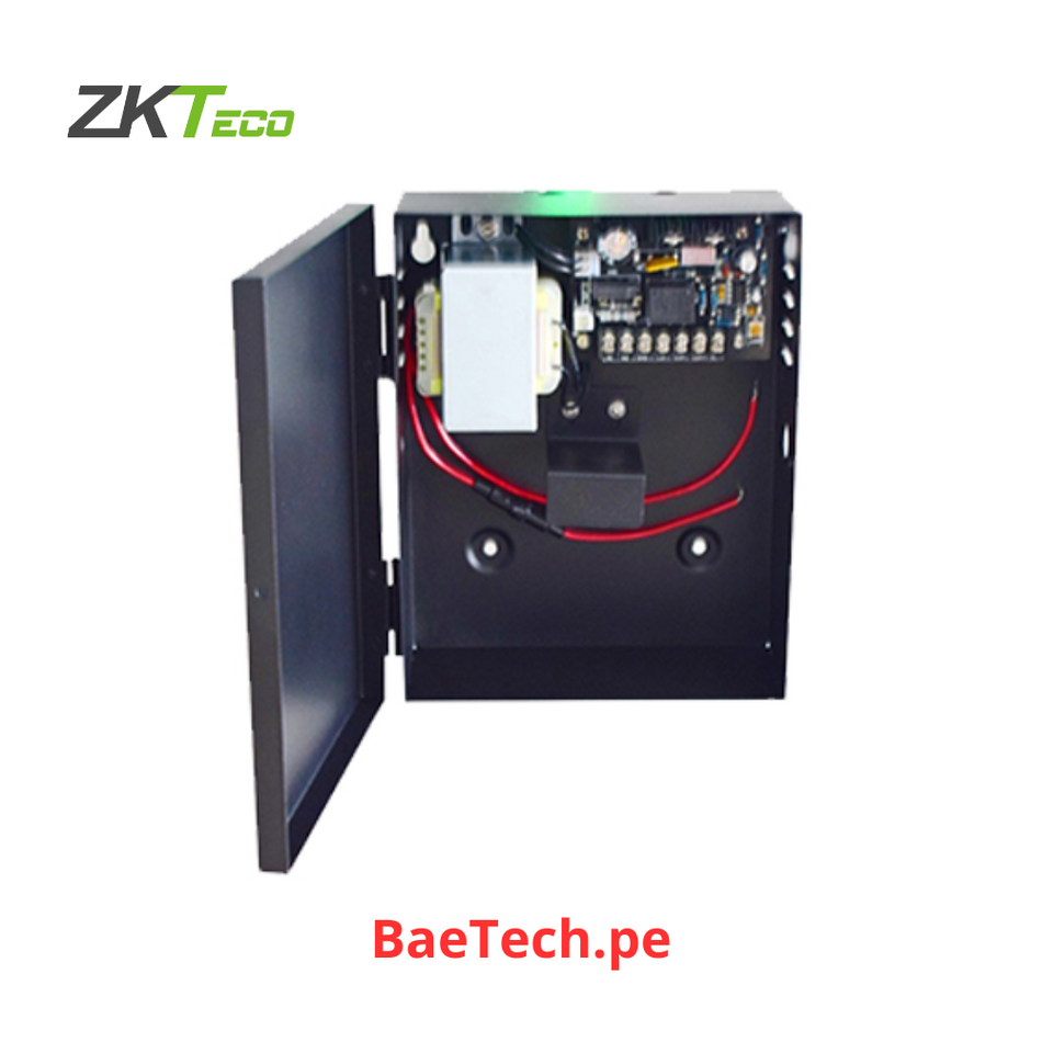 ZKTECO P1205-B2 - FUENTE DE PODER 12V 5AMP CON ESPACIO PARA BATERIA
