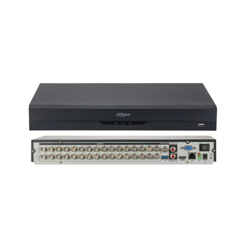 DAHUA GRABADOR DE VIDEO DIGITAL WIZSENSE DE 32 CANALES PENTA-BRID 4K-N/5MP 1U 2HDDS - XVR5232AN-4KL-I3