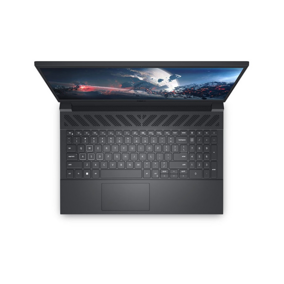 Laptop para videojuegos - Dell G15 5530 (15.6") - Intel Core i7-13650HX 14 núcleos - 16GB Total RAM - 512GB SSD - Negro - Intel Chip - Windows 11 Home - NVIDIA GeForce RTX 4050 con 6GB - Español Teclado