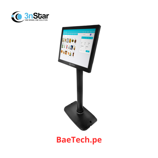 Visor de pedestal 3nStar - Negro - 24.6cm (9.7") LCD Pantalla - 1024 x 768 - USB