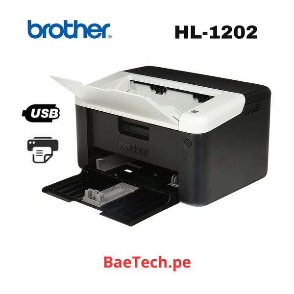 Impresora Láser Brother HL1202, monocromática