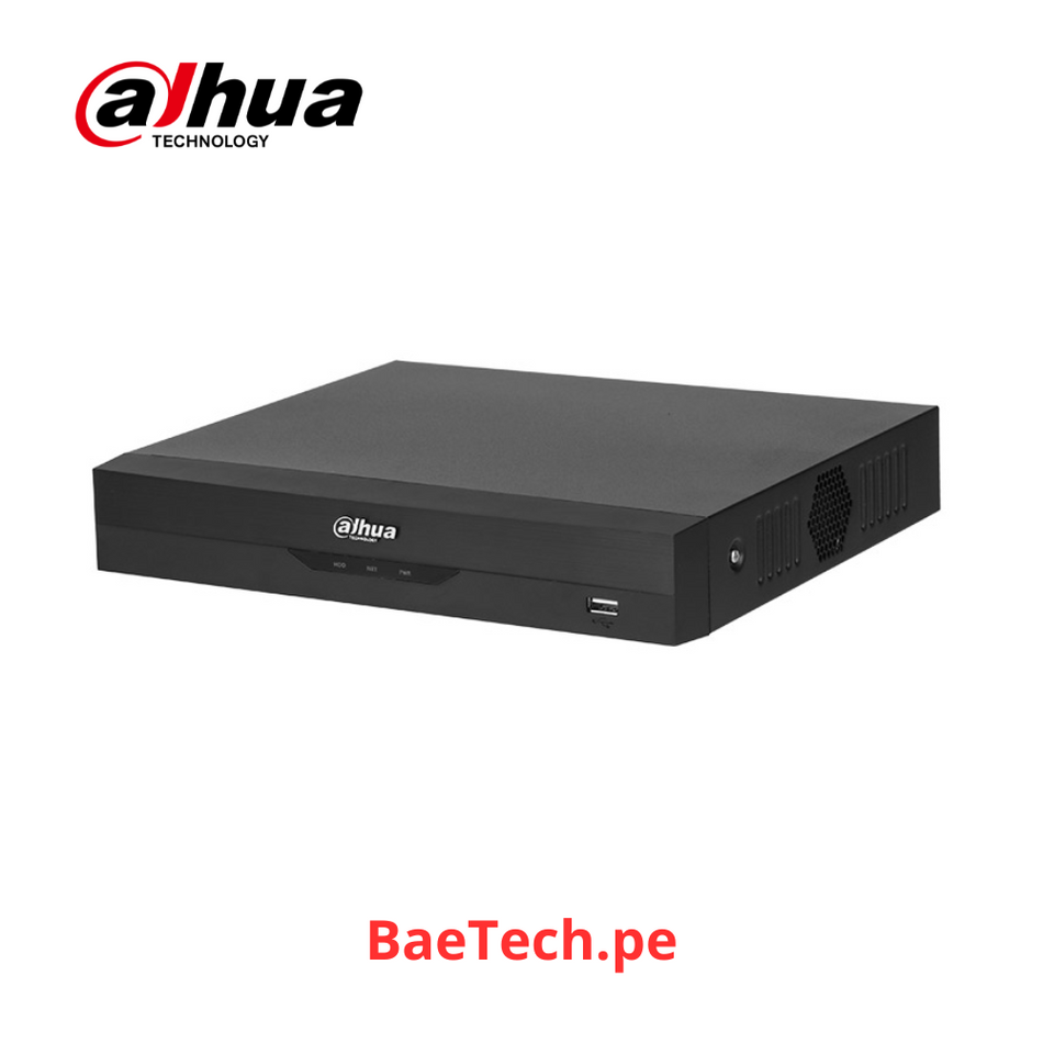 DAHUA XVR5108HS-4KL-I3 - GRABADOR XVR 8CANALES /4K/ 1HDD- 10TB/IA